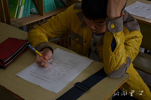 12级汉语言文学（师范）专业学生进行教育调研