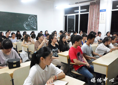 suncitygroup太阳集团举行2015级专升本新生见面会