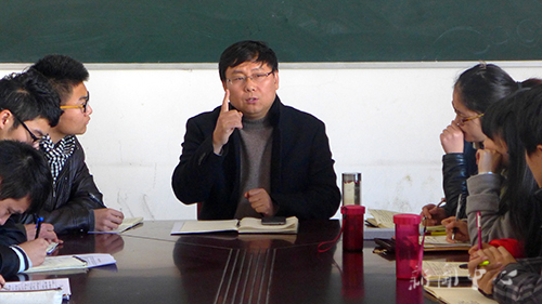 suncitygroup太阳集团团学会院理论中心组第三次学习会