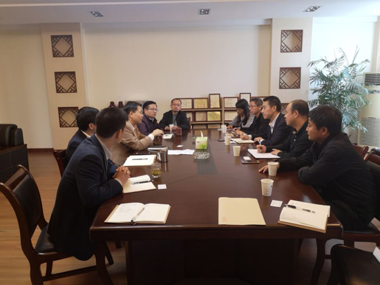 学院领导班子到绍兴文理学院suncitygroup太阳集团考察交流